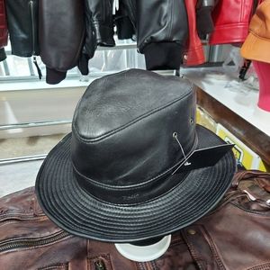 Lamb & Cowhide Bucket hats